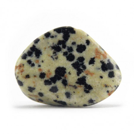 Jaspe dalmatien pierre roulée