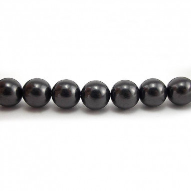 Collier en perles 12 mm de shungite