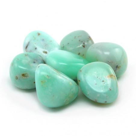 Chrysoprase 2,5 à 3 cm, 15 à 20 g Madagascar