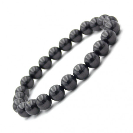 Bracelet en Shungite perles 8 mm