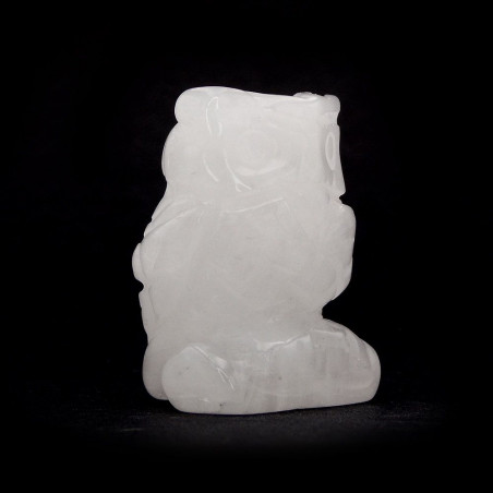 Hibou en Cristal de roche 3,5 cm