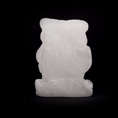 Hibou en Cristal de roche 3,5 cm