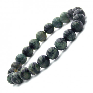 Bracelet en Jaspe Kambaba perles 8 mm
