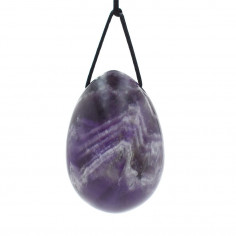 Œuf de Yoni en améthyste taille S 2