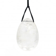 Œuf de Yoni en Cristal de roche taille S 2