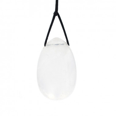 Œuf de Yoni en Cristal de roche