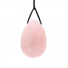 Œuf de Yoni en quartz rose taille S 2