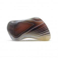 Agate grise pierre roulée 2