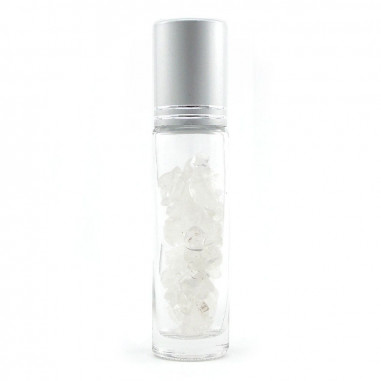 Roller Stick-bille Cristal de roche 10 ml pour huiles essentielles