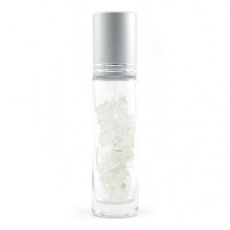 Roller Stick-bille Cristal de roche 10 ml pour huiles essentielles