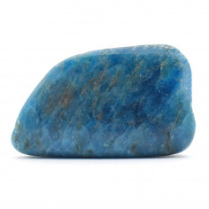 Apatite bleue pierre roulée 2