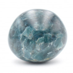 Apatite bleue Madagascar pierre roulée 2