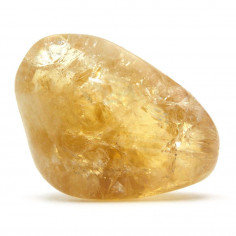 Citrine chauffée 2,5 à 3 cm, 10 à 15 g 2