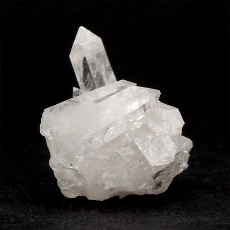 Amas cristallin, cristal de roche brut