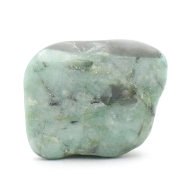 Émeraude pierre roulée