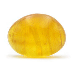 Fluorine Jaune (Fluorite) pierre roulée 2