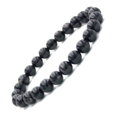 Bracelet en Hypersthène Extra perles 6 mm 2