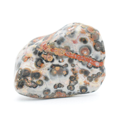 Jaspe Léopard pierre roulée