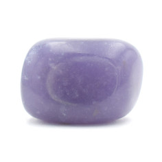 Lépidolite bleue Extra d'Afrique pierre roulée 2