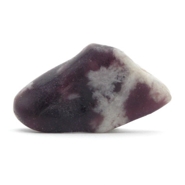 Lépidolite du Brésil pierre roulée