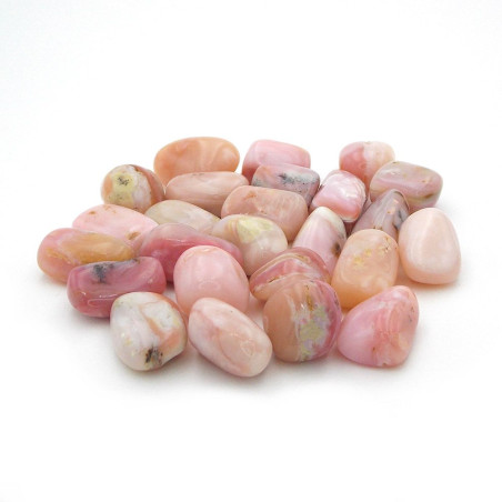 Opale rose des Andes Extra pierre roulée