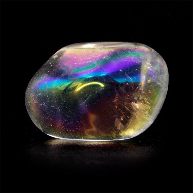 Quartz Angel Aura pierre roulée