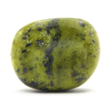 Serpentine pierre roulée