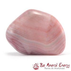 Agate rose du Botswana