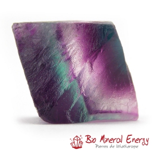 Fluorine octaèdre multicolore de Chine